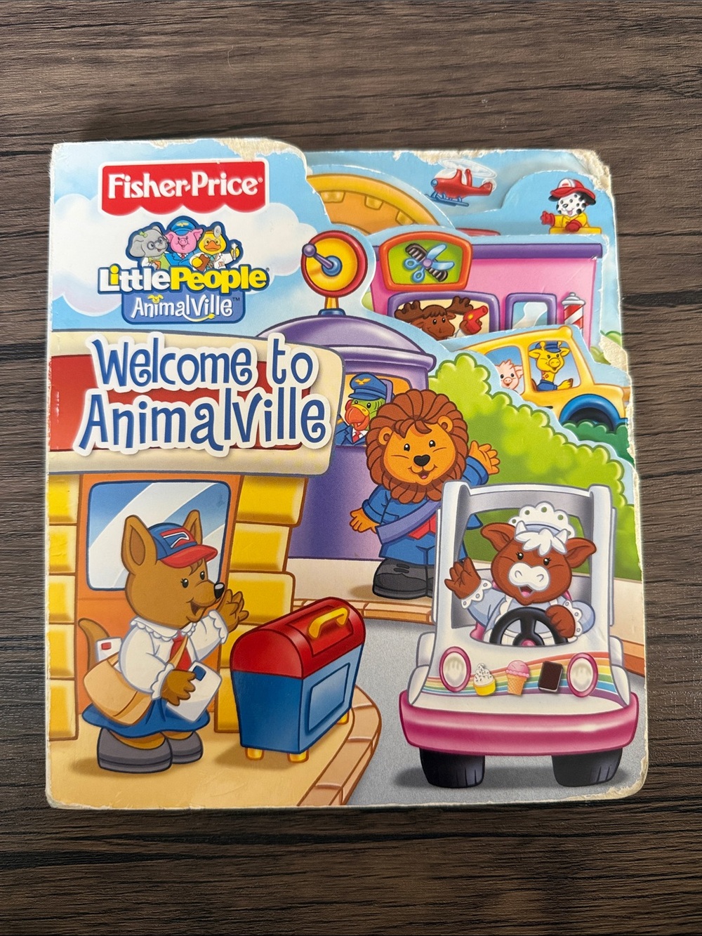 Fisher Price Little People Welcome to Animalville Board Book